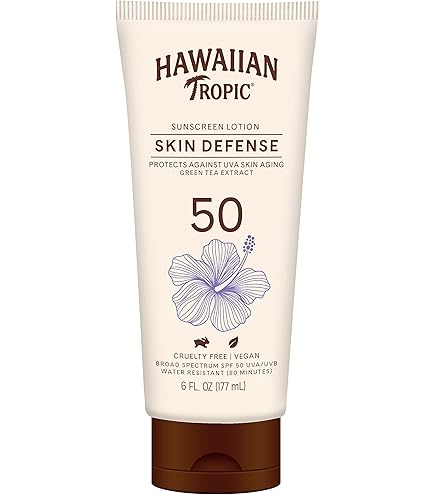 Amazon.com: Hawaiian Tropic Skin Defense Sunscreen Lotion SPF 30